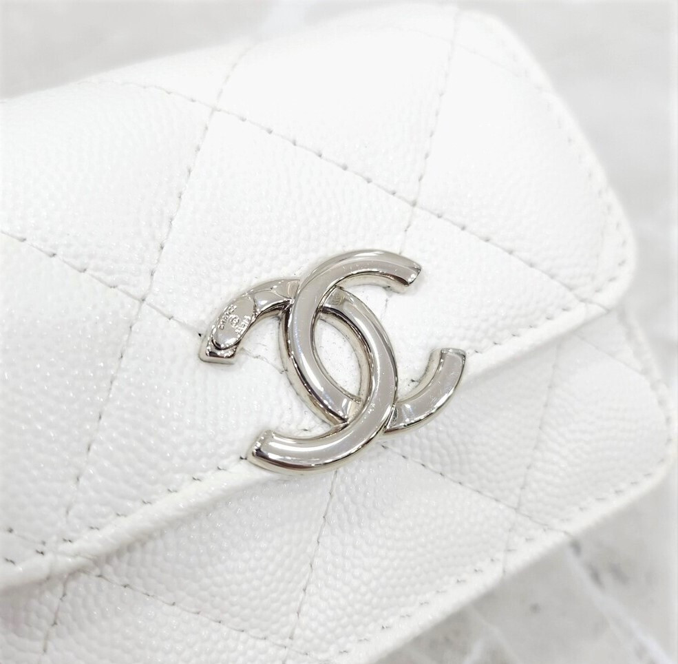 [럭스유] 샤넬 CC로고 캐비어 체인 미니백