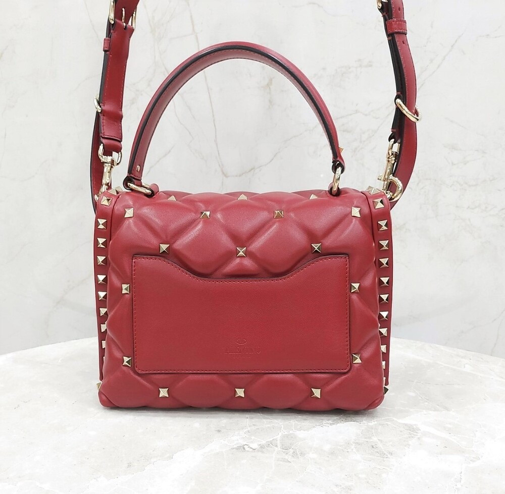[럭스유] 발렌티노 스터드 가라바니 레더 숄더백 VAB052129