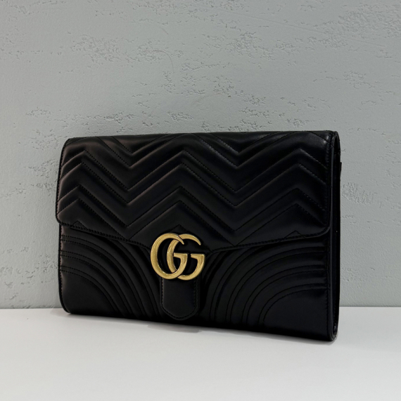 구찌 GG 마몽 마틀라세 클러치 498079