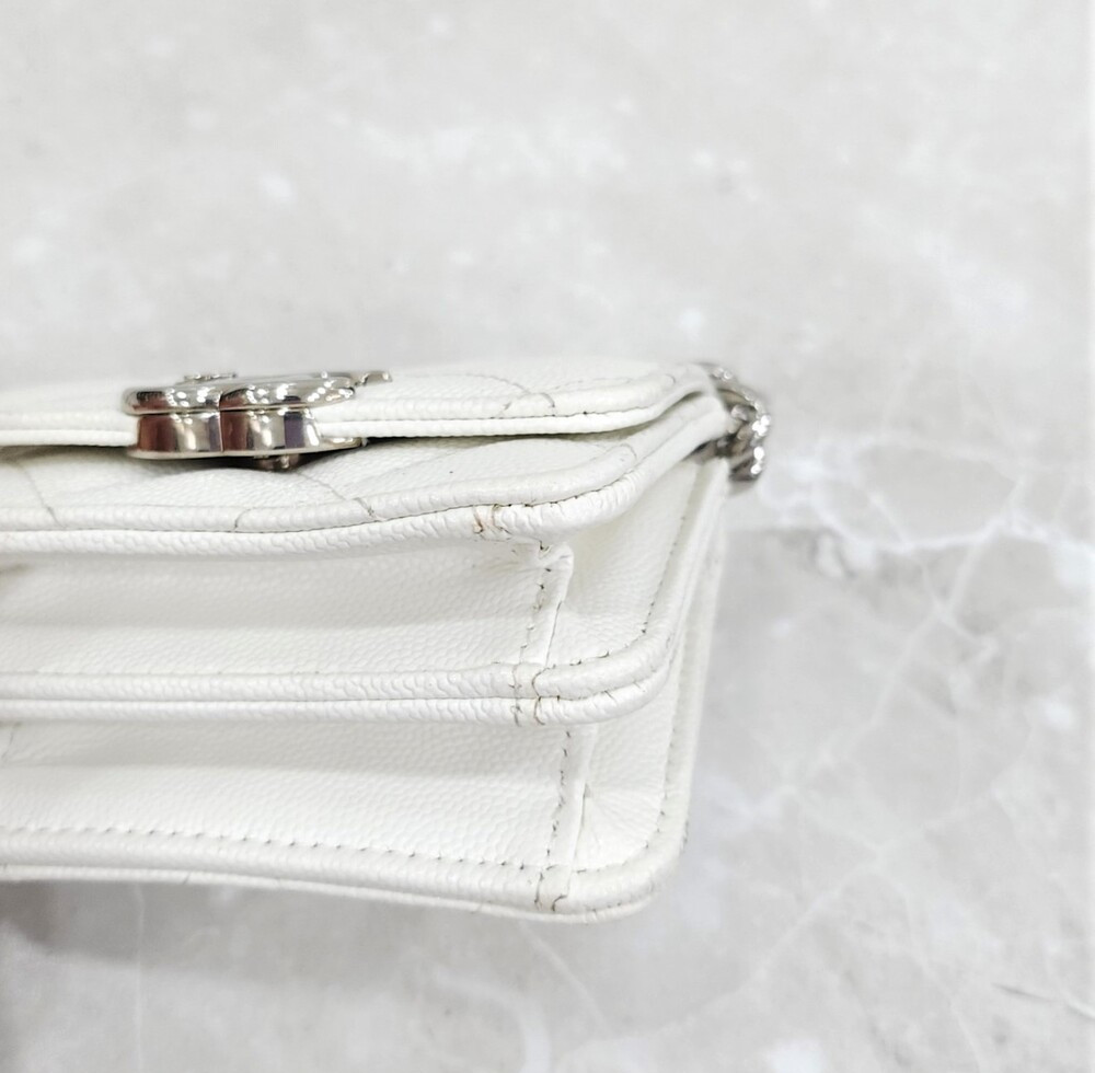 [럭스유] 샤넬 CC로고 캐비어 체인 미니백 AP2759