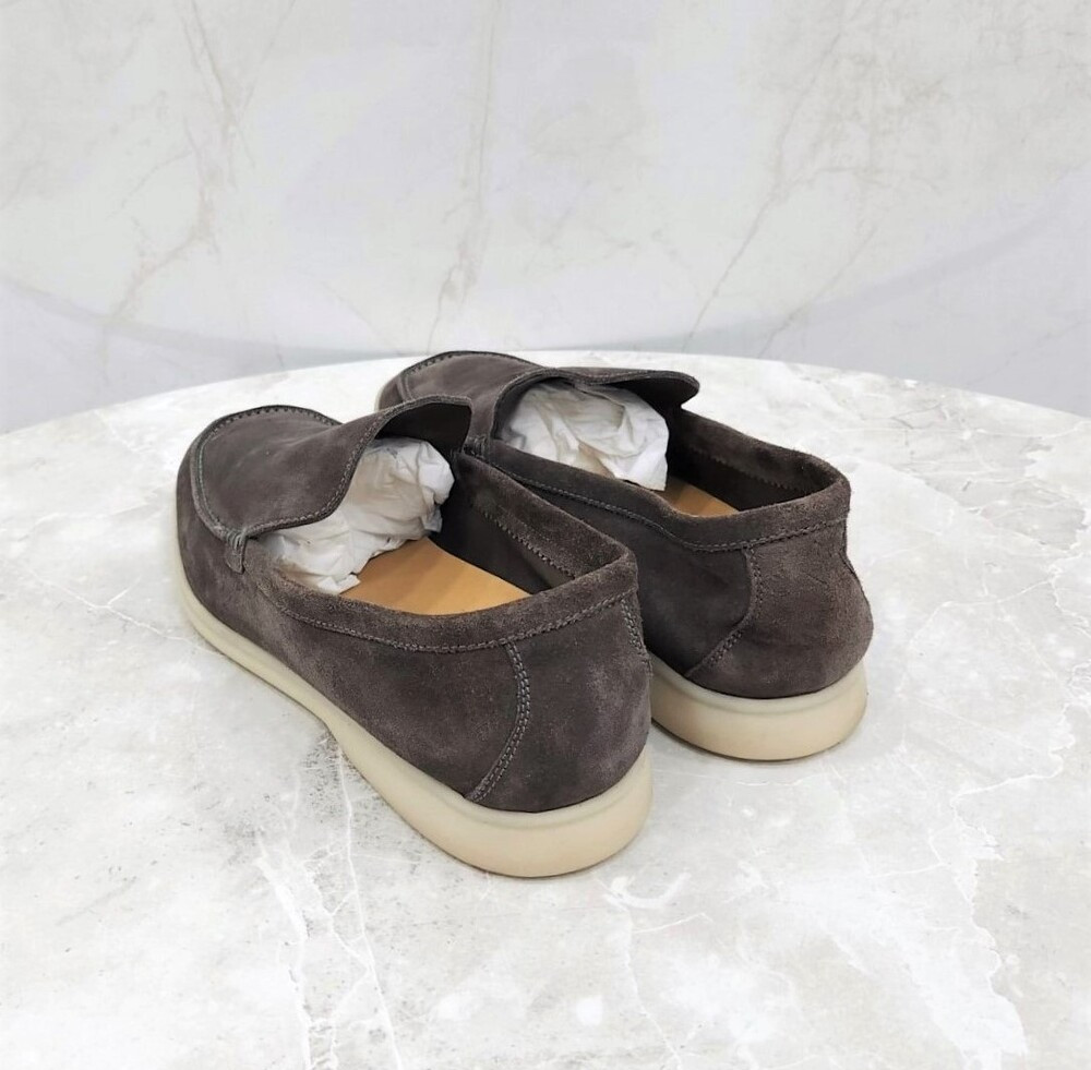 [럭스유] 42.5 / 로로피아나 스웨이드 썸머워크 로퍼