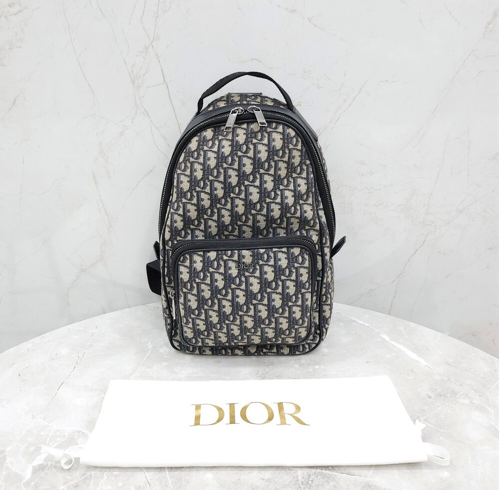 [럭스유] 디올 오블리크 자카드 라이더 슬링백 1ESGO013YKY