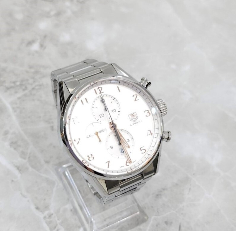 [럭스유] 태그호이어 까레라 칼리버 1887 크로노 시계 43mm CAR2012