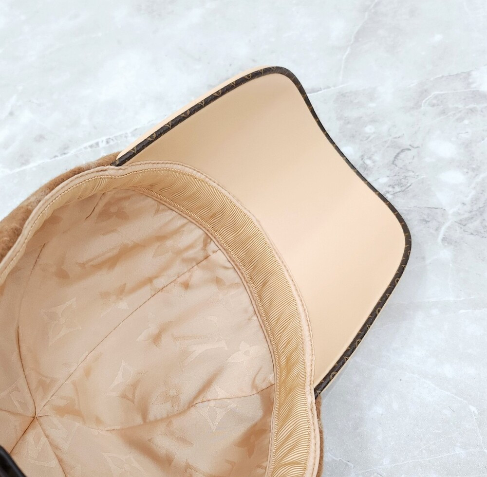 [럭스유] (새상품) 루이비통 모노그램 캐리 온 레더 볼캡 M M77292