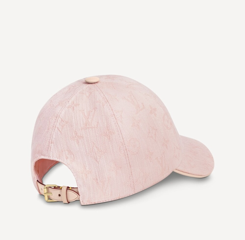 [럭스유] 루이비통 핑크 모노그램 비마이데님 볼캡 M M77543