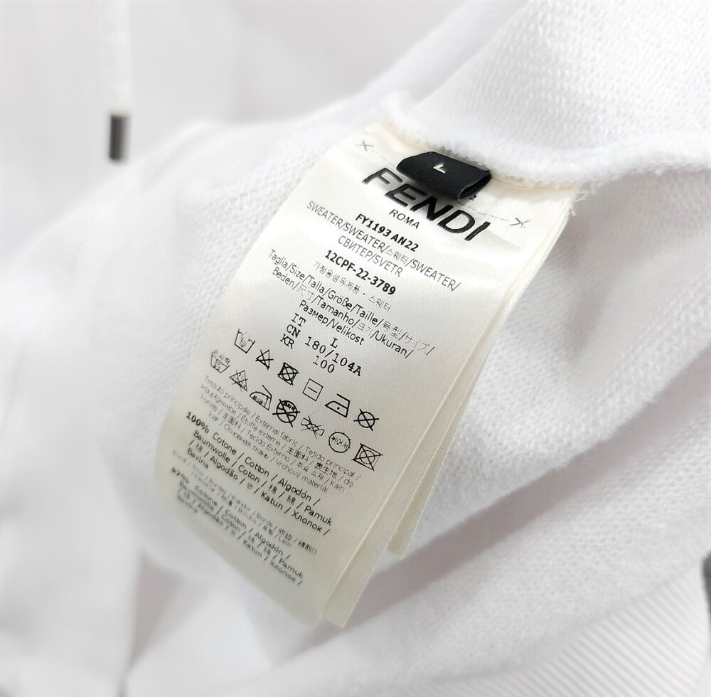 [럭스유] (새상품) L / 펜디 FF 그라디언트 후드 티셔츠