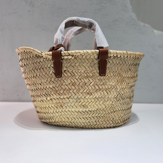 셀린느 트리옹프 파니에 라탄 토트백 새상품 194002