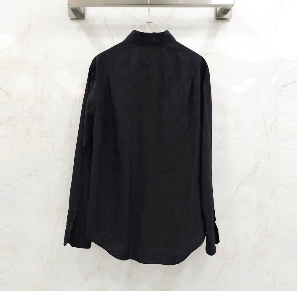 [럭스유] L / 루이비통 토널 레터스 셔츠 1A8XC5