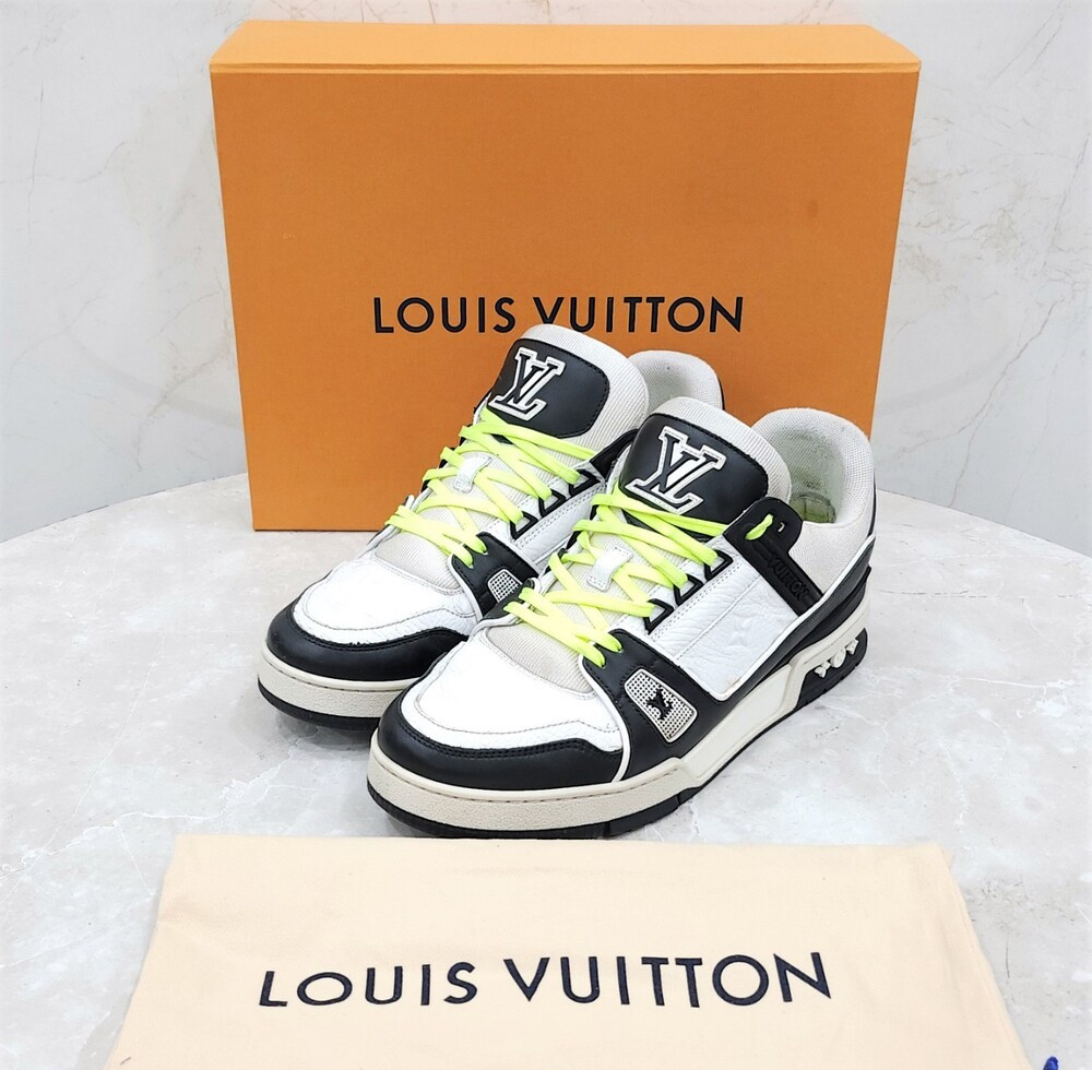[럭스유] 7 / 루이비통 LV 범고래 트레이너 스니커즈