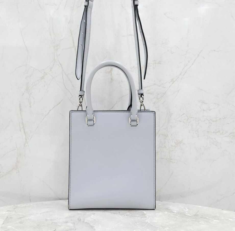 [럭스유] 프라다 삼각로고 레더 토트 숄더백 1BA333