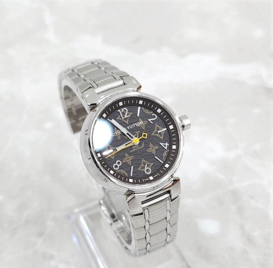 [럭스유] 루이비통 땅부르 모노그램 메탈 시계 25mm
