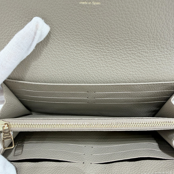 루이비통 사라 월릿 모노그램 바이컬러 장지갑 24년 내장칩 새상품 M81049