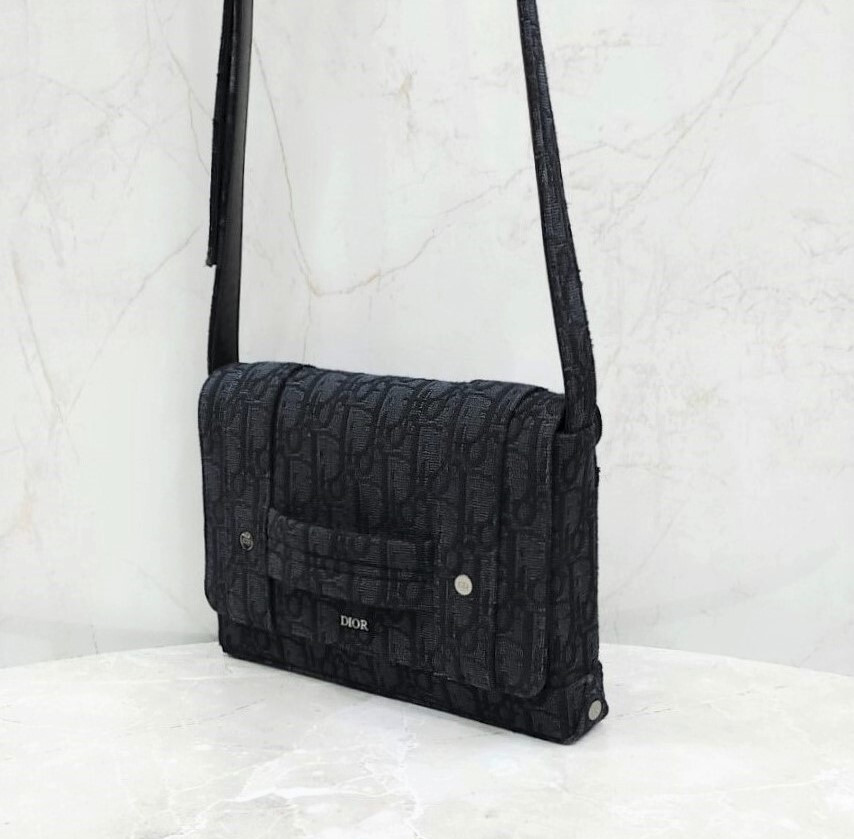 [럭스유] 디올 CD 오블리크 자카드 크로스백