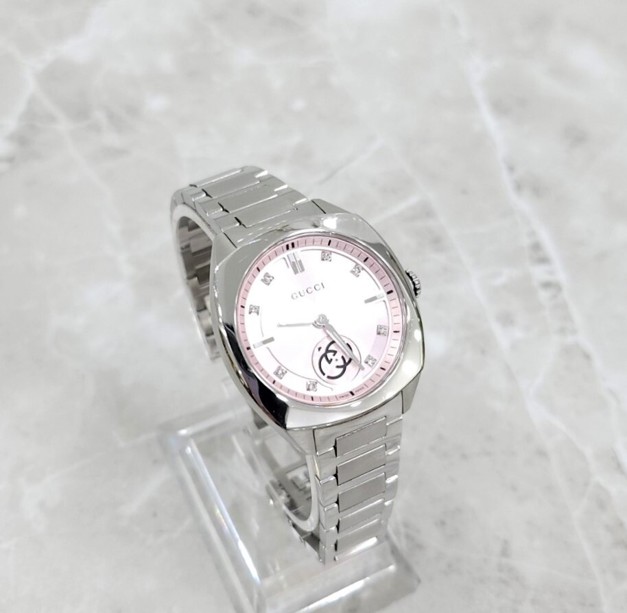 [럭스유] 구찌 다이아 8P 인터로킹 시계 29mm 796858