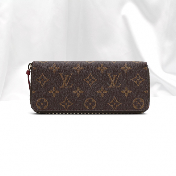 Louis Vuitton(루이비통) M60742 모노그램 캔버스 푸시아 클레망스 월릿 장지갑