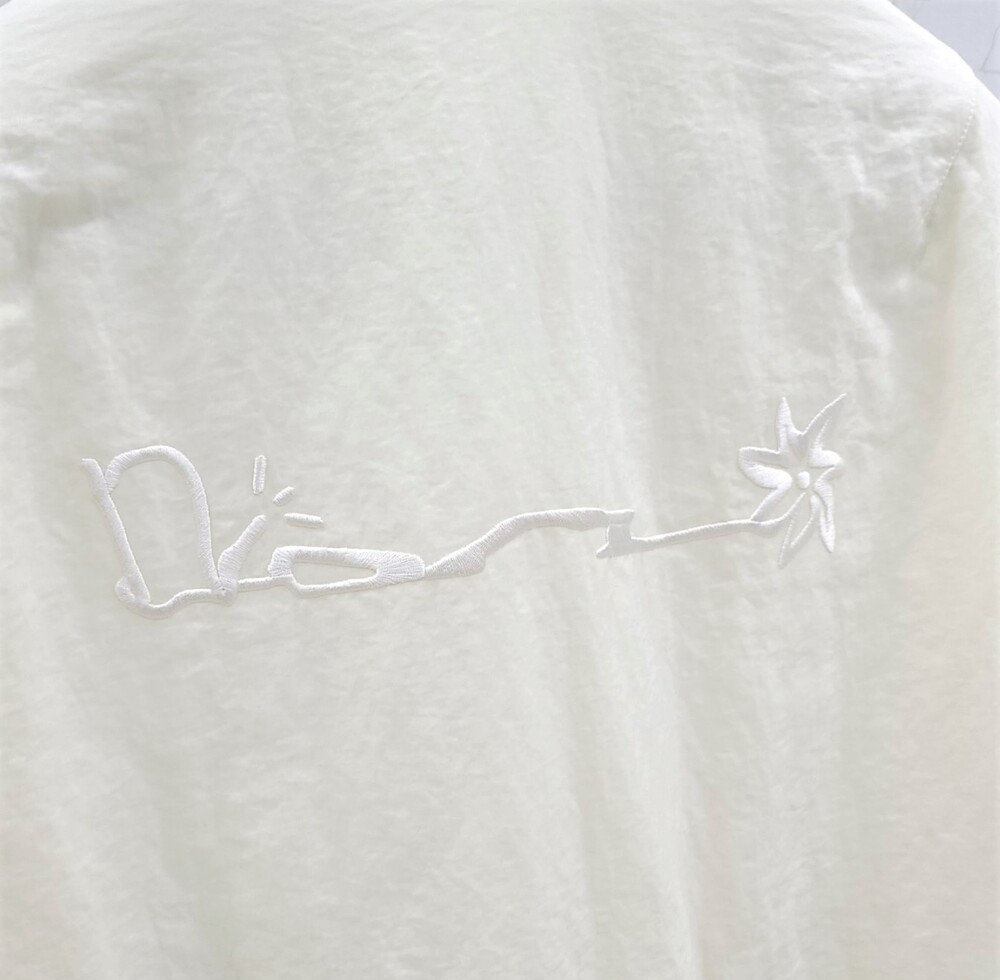 [럭스유] 50 / 디올 X 캑터스 잭 자수 로고 봄버 자켓