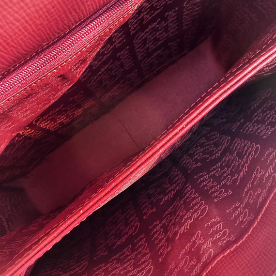 까르띠에 머스트 드 버건디 숄더백