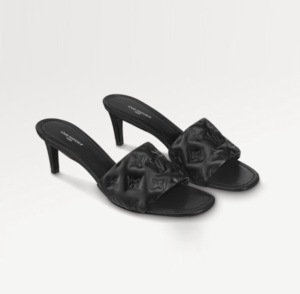 [럭스유] (새상품) 37 / 루이비통 리바이벌 뮬 블랙