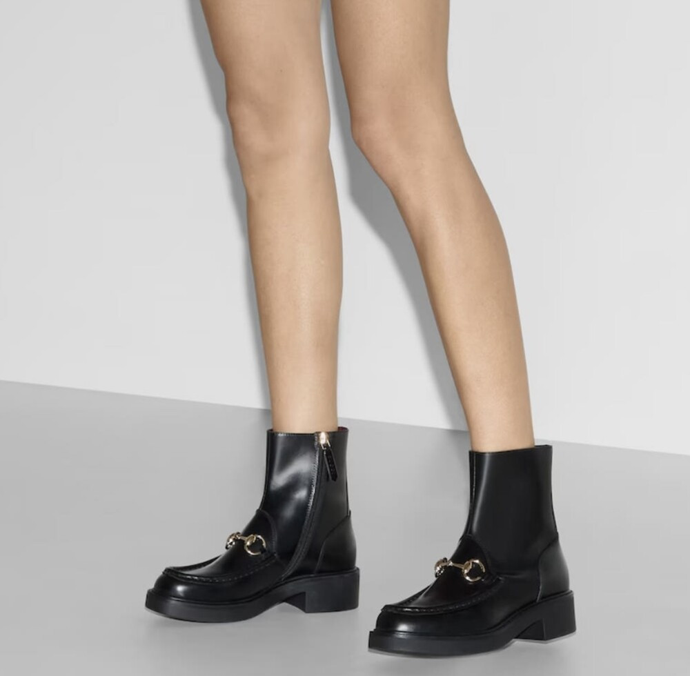 [럭스유] 38 / 구찌 홀스빗 부츠 블랙 798724