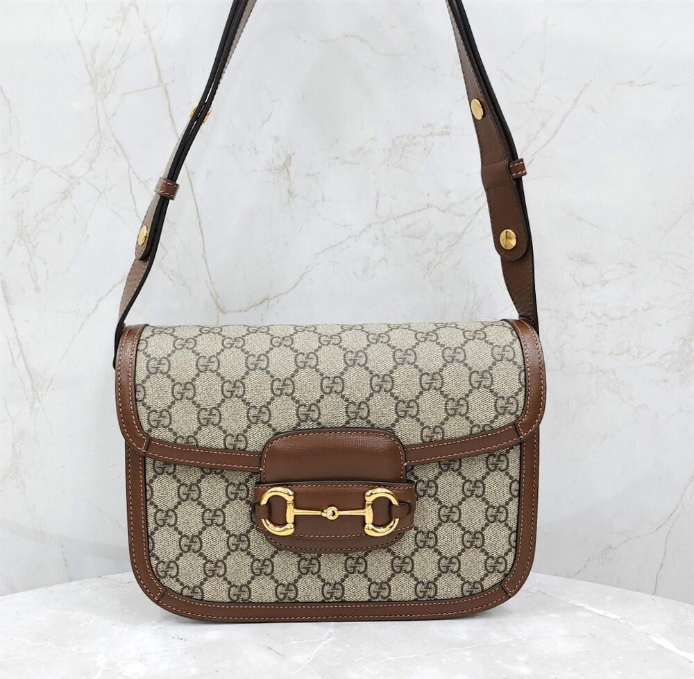 [럭스유] (새상품) 구찌 홀스빗 1955 미디엄 숄더백 602204