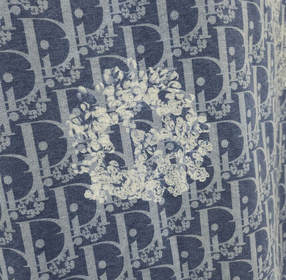 [럭스유] 48 / 디올 X 데님 티어스 오블리크 데님 블루종 D483BY528