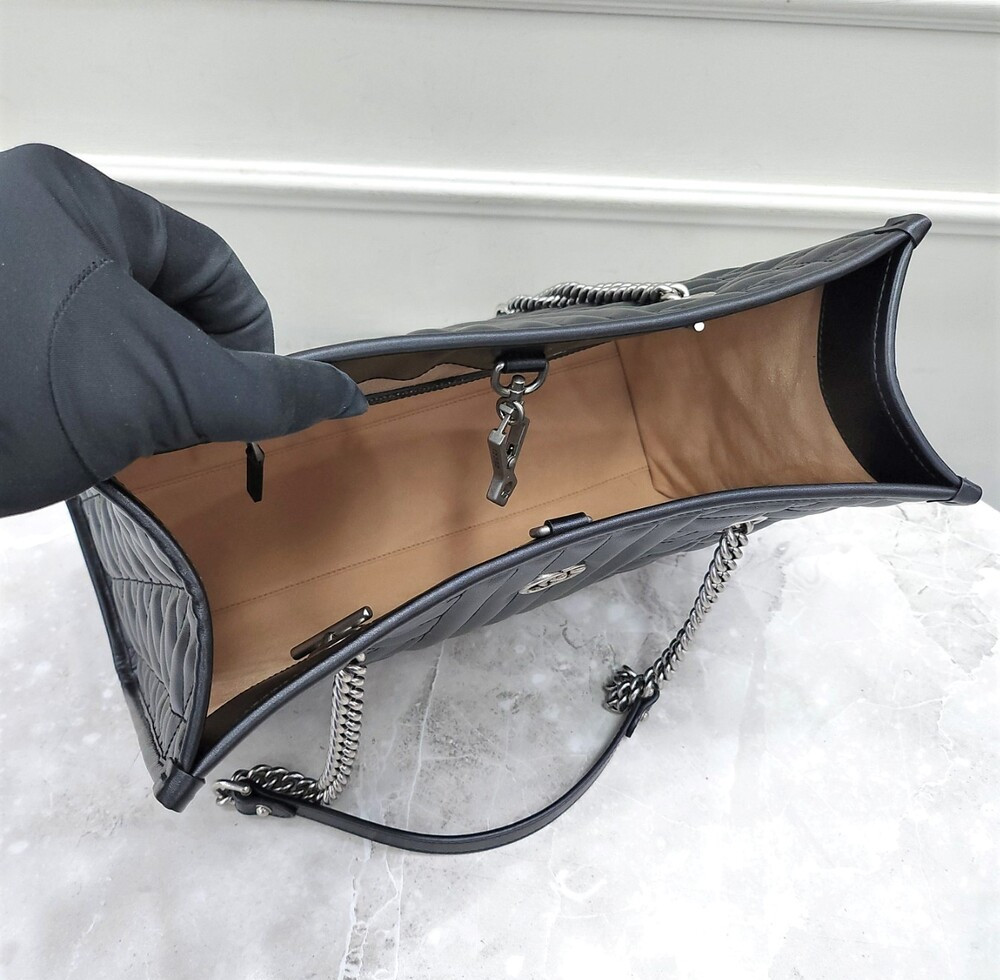 [럭스유] 구찌 GG 마몬트 마틀라세 숄더백 미디움