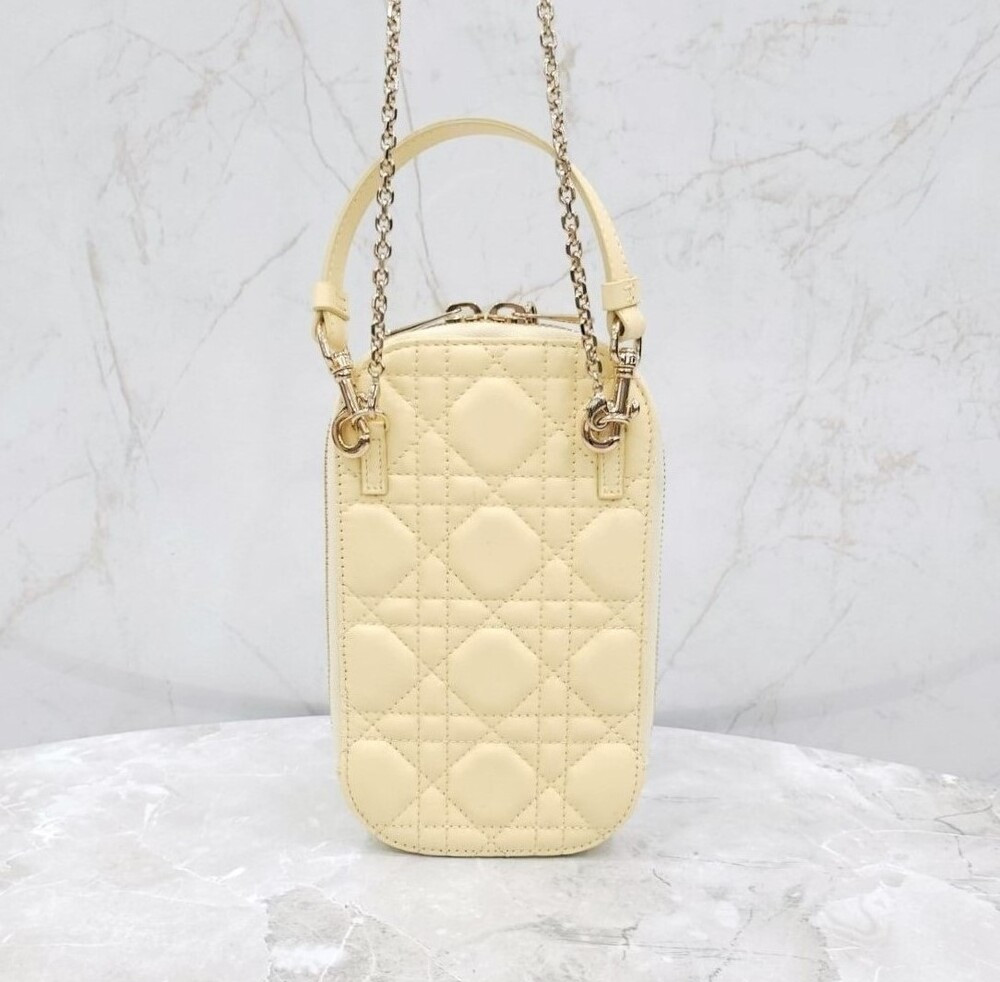 [럭스유] 디올 레이디 디올 까나쥬 폰홀더 체인백 S0872ONMJ_M29Y