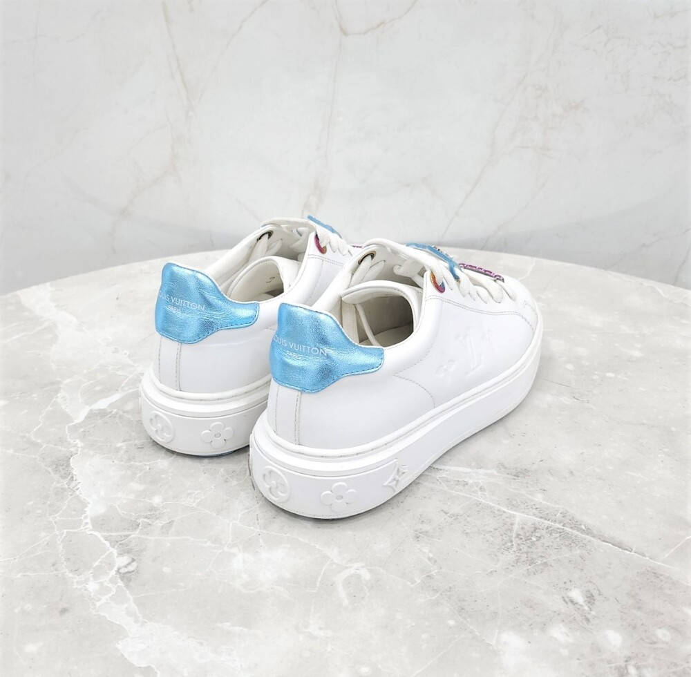 [럭스유] 35.5 / 루이비통 모노그램 타임아웃 스니커즈