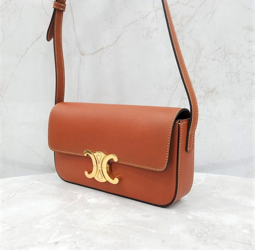 [럭스유] 셀린느 클로드 숄더백 내추럴 카프스킨 194143BFN.04LU