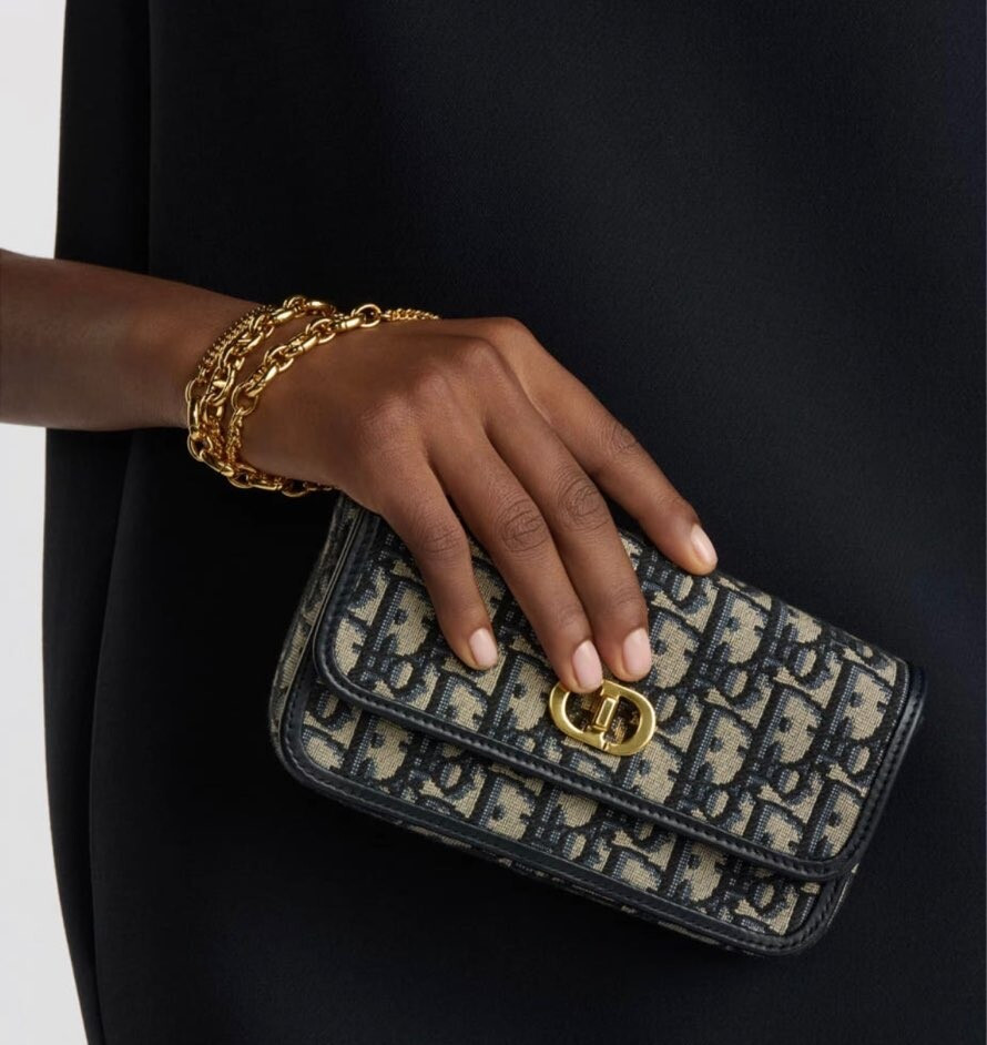 [럭스유] 디올 오블리크 스몰 미스 카로 파우치 체인백 S2389UTZQ