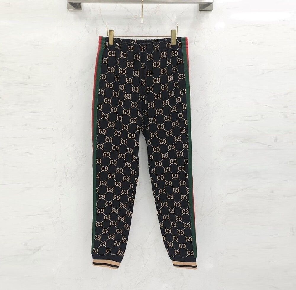 [럭스유] L / 구찌 GG 저지 코튼 트랙팬츠