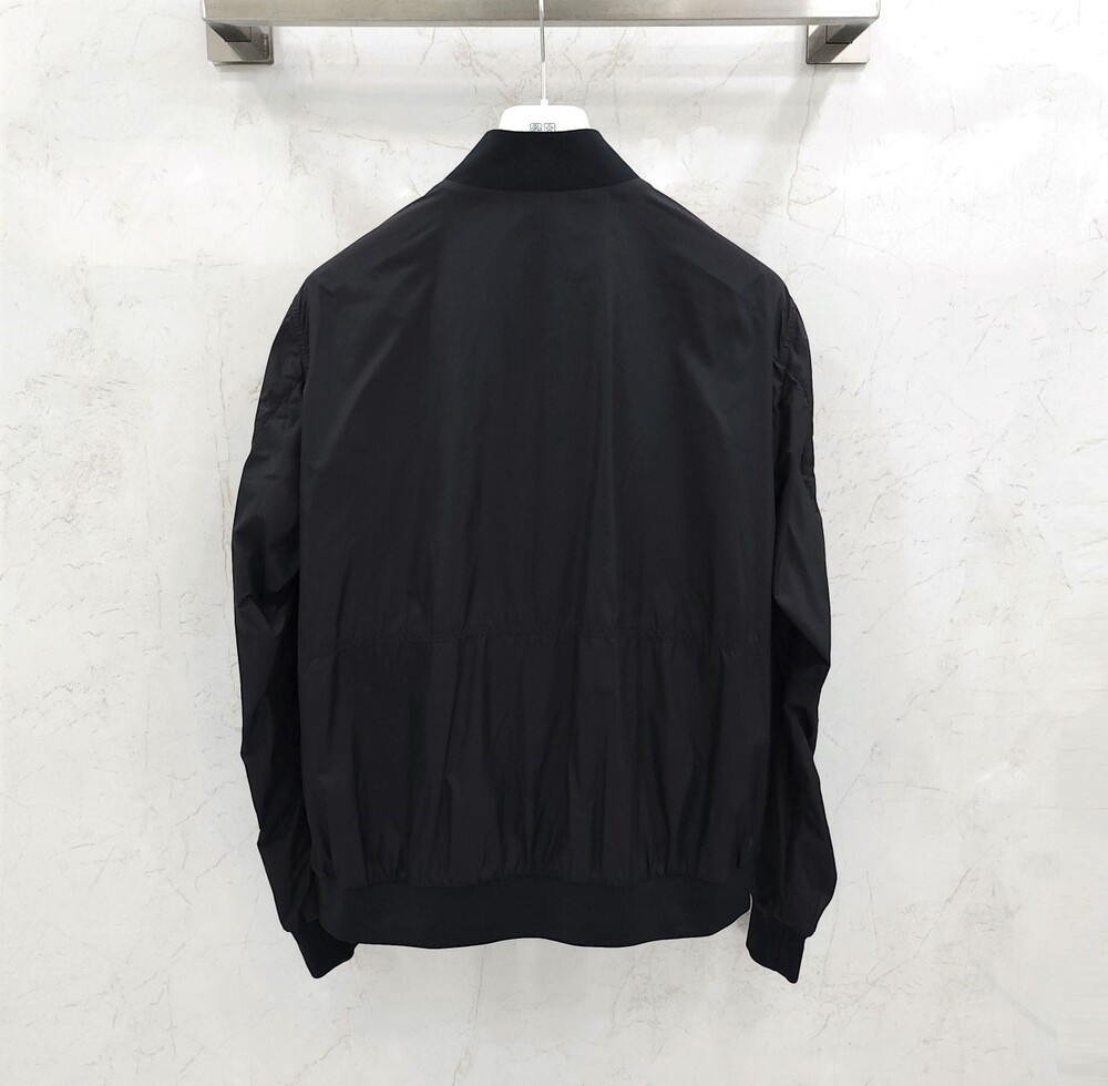 [럭스유] 3 / 몽클레어 IWAO 포켓 삼선 바람막이 자켓 블랙