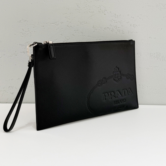 프라다 사피아노 로고 클러치 2NH005