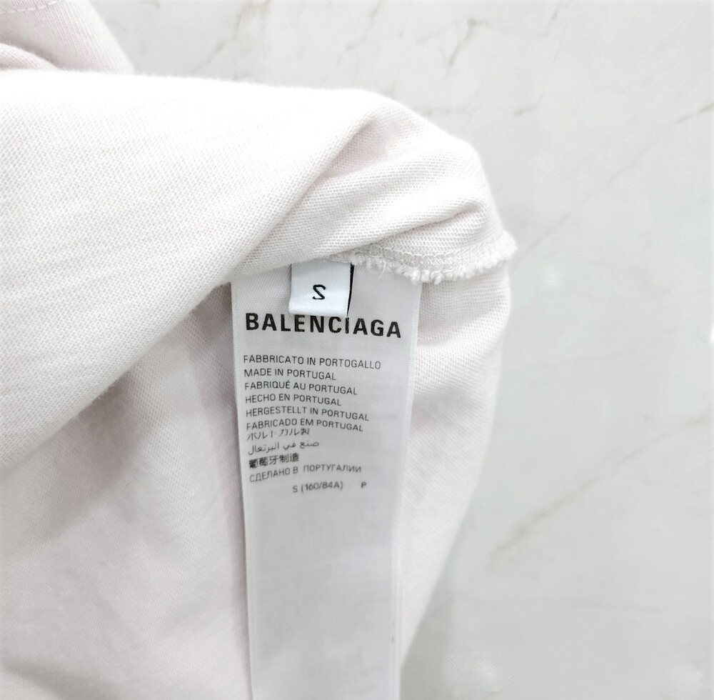 [럭스유] S / 발렌시아가 파리 리버티 미디엄 핏 반팔 티셔츠 764235