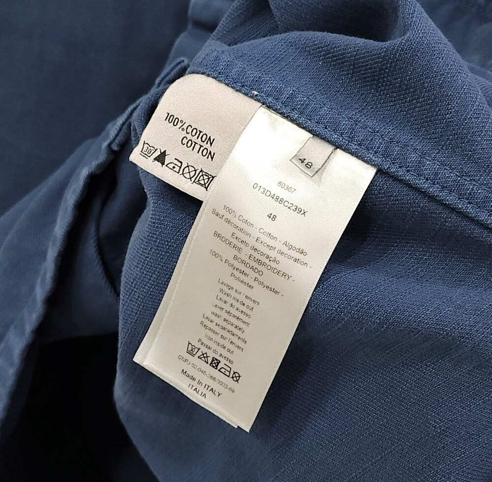 [럭스유] 48 / 디올 엠브로이드 데님 오버 셔츠 자켓 013D488C239X
