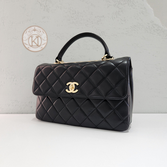 샤넬 트랜드CC 램스킨 미듐 숄더백 23번대 A69923