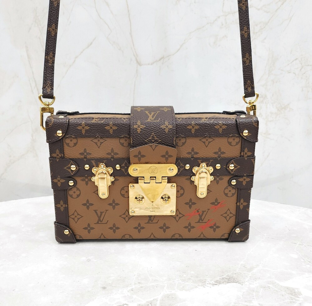 [럭스유] 루이비통 쁘띠뜨 말 모노그램 리버스 캔버스 숄더백 M45960