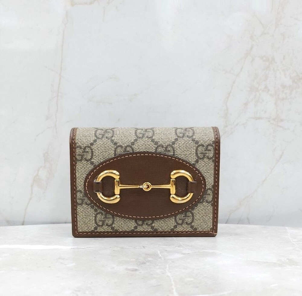 [럭스유] 구찌 홀스빗 1955 스몰 지갑 621887