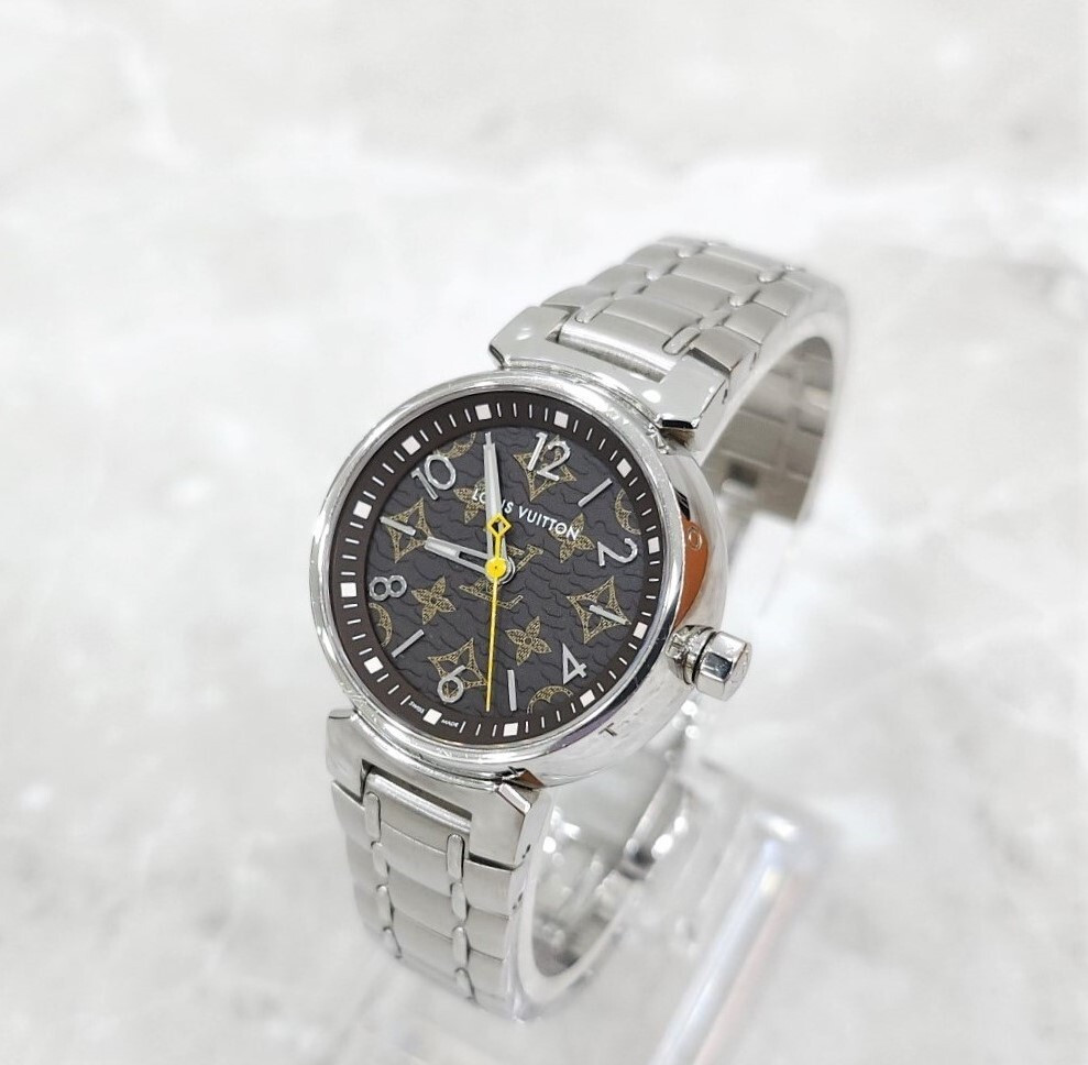 [럭스유] 루이비통 땅부르 모노그램 메탈 시계 25mm
