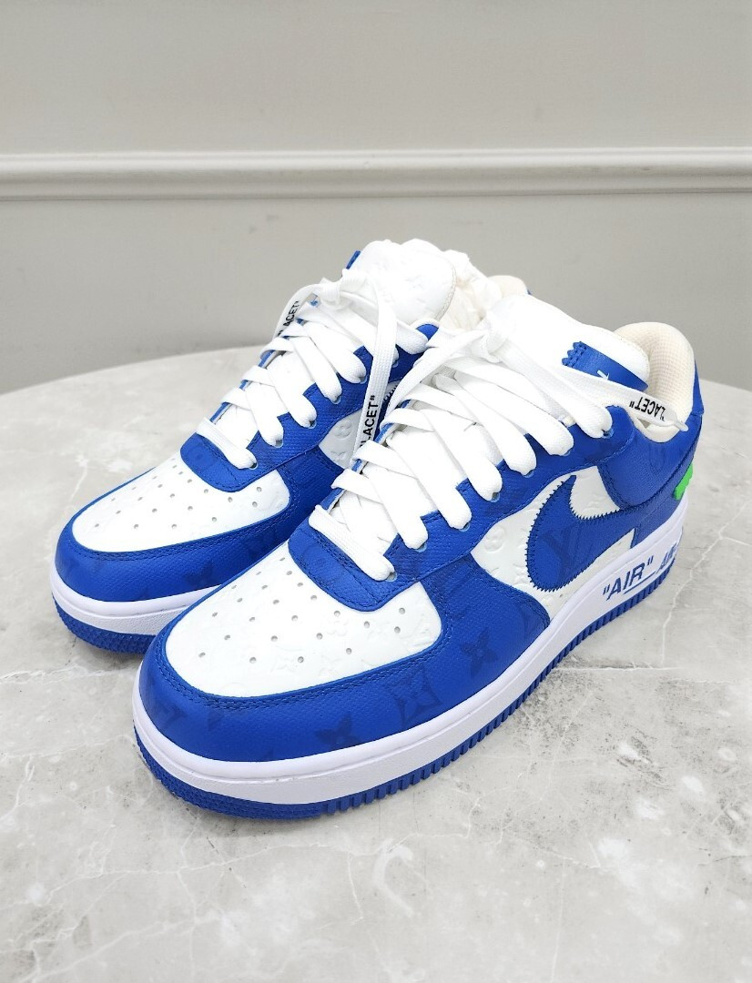 [럭스유] 6.5 / 루이비통 X 나이키 에어포스1 버질아블로 팀 로얄