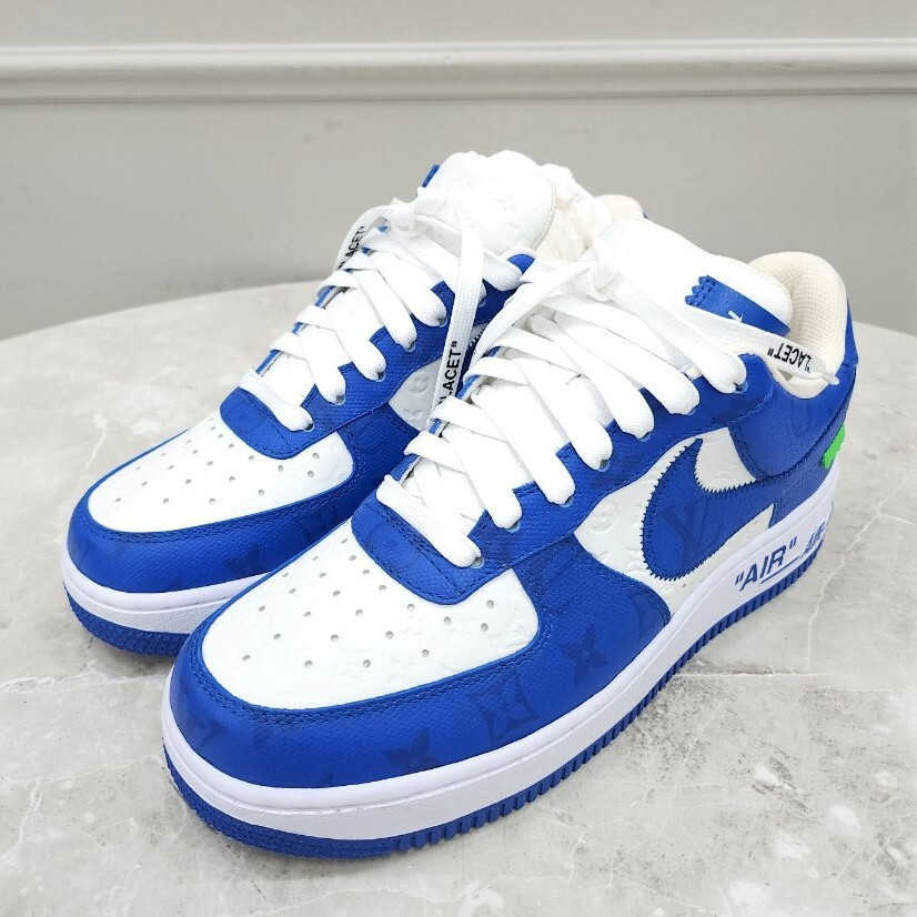 [럭스유] 6.5 / 루이비통 X 나이키 에어포스1 버질아블로 팀 로얄