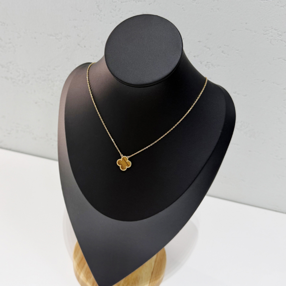 반클리프앤아펠 빈티지 알함브라 타이거즈 아이 목걸이 전시상품급 VCARD38600