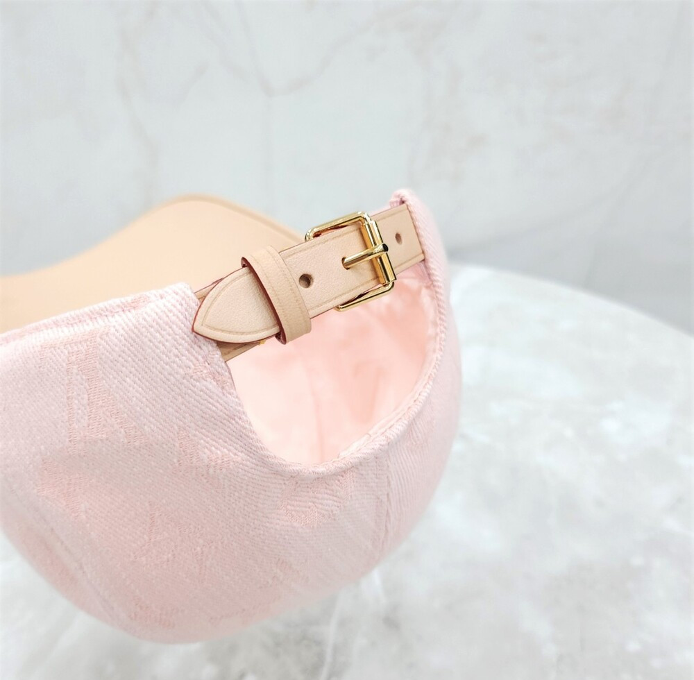 [럭스유] 루이비통 핑크 모노그램 비마이데님 볼캡 M M77543