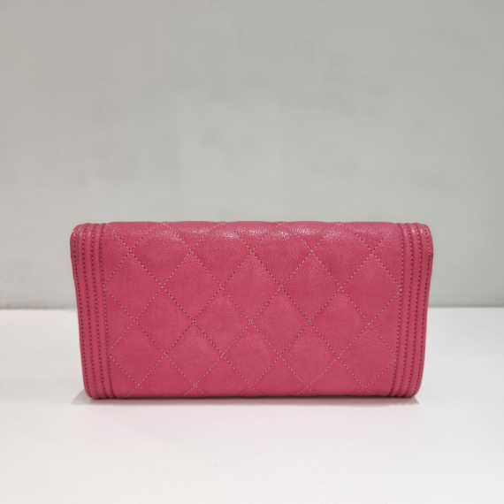 샤넬 보이 캐비어 금장 장지갑 27번대 A80286