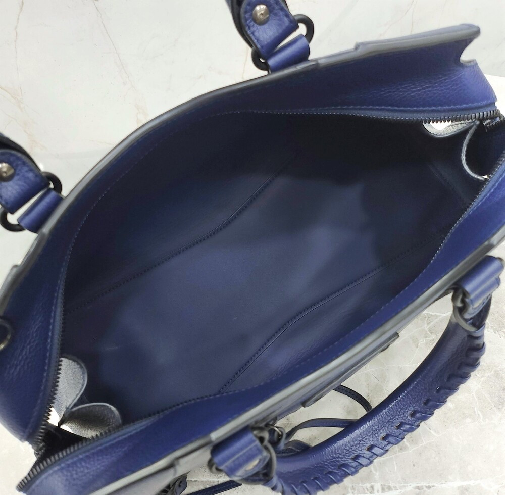 [럭스유] 발렌시아가 네오 클래식 레더 시티 숄더백 654907