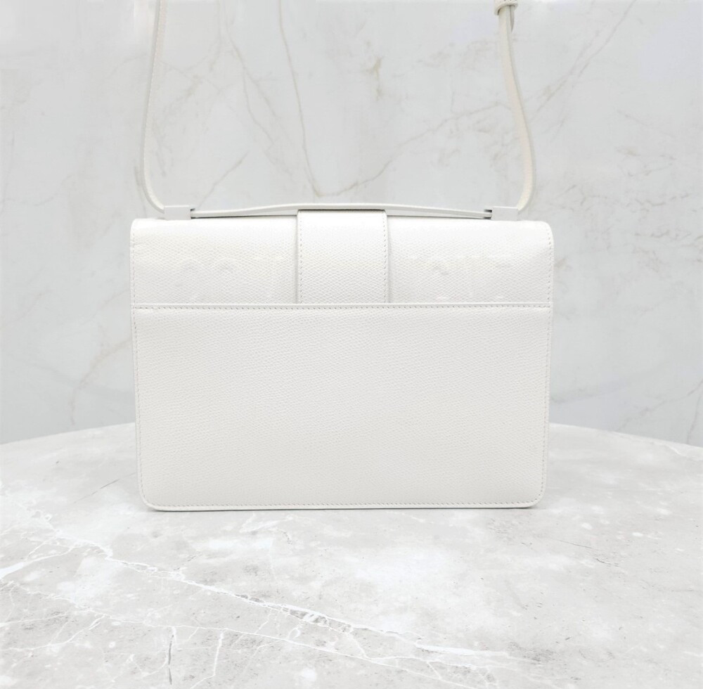 [럭스유] (새상품) 디올 화이트 몽테인 30 레더 숄더백