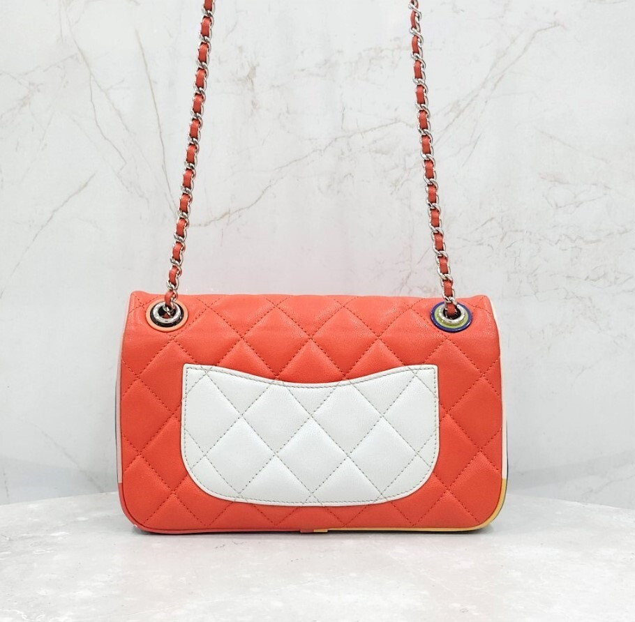 [럭스유] 샤넬 램스킨 멀티 체인 숄더백 23번대