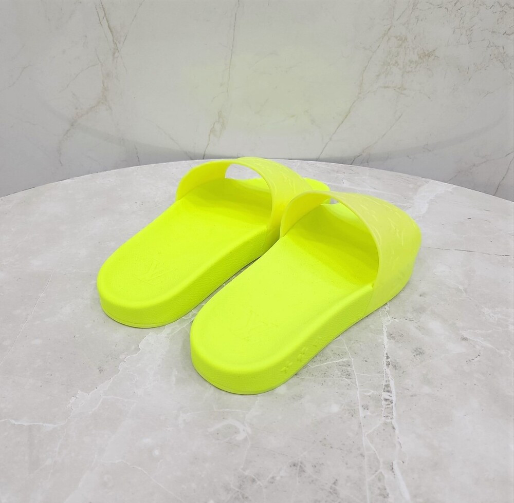 [럭스유] 7 / 루이비통 네온 모노그램 워터컬러 슬리퍼