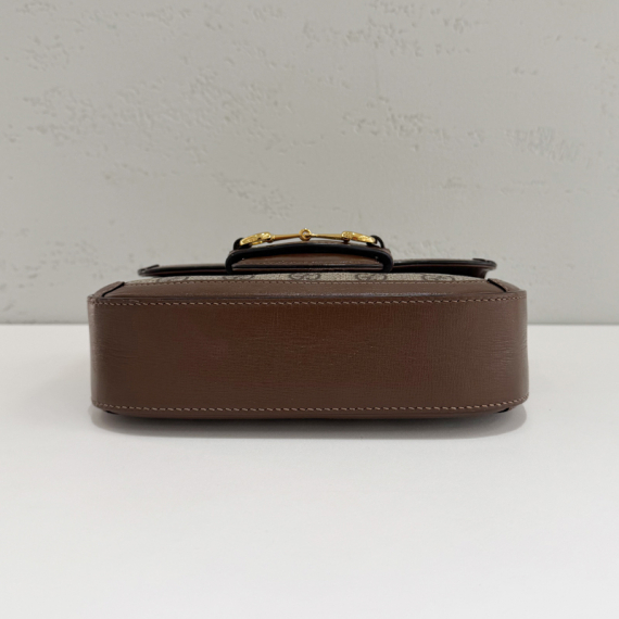 구찌 홀스빗 1955 브라운 미니 크로스백 658574