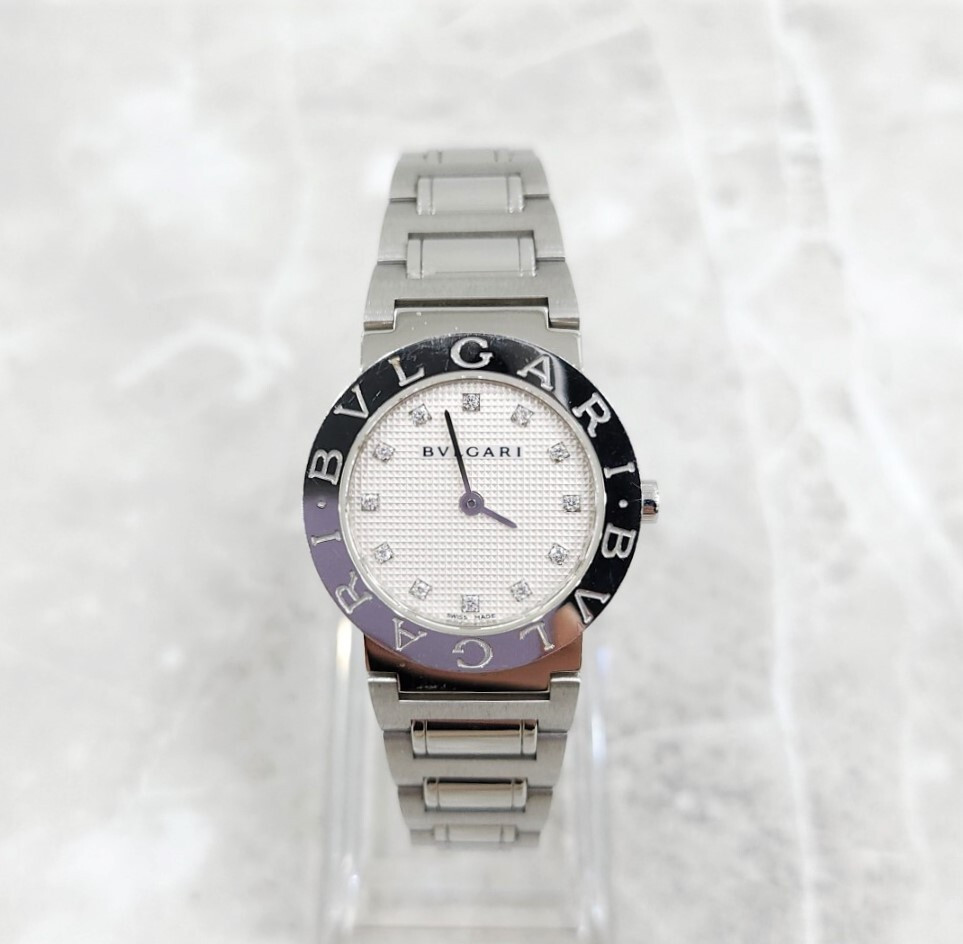 [럭스유] 불가리 여성 다이아 쿼츠 메탈시계 BB26WSS12